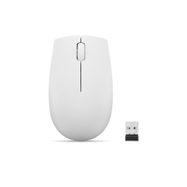 Lenovo | Compact Mouse with battery | 300 | Wireless | Cloud Grey