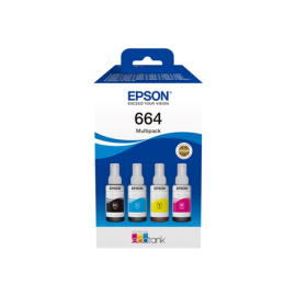 Epson 664 EcoTank 4-colour multipack | Epson C13T66464A | Epson 664 EcoTank 4-colour multipack | Ink