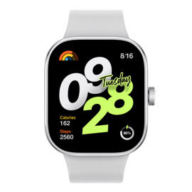 Xiaomi Redmi Watch 4 Smart watch GPS (satellite) AMOLED Waterproof Silver Gray