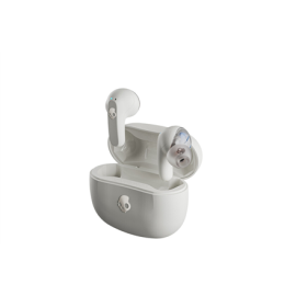 Skullcandy True Wireless Earbuds RAIL Bluetooth Bone White/Orange Glow