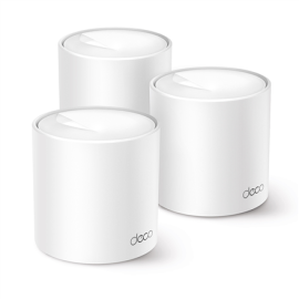 TP-LINK | AX1500 Whole Home Mesh Wi-Fi 6 System | Deco X10 (3-pack) | 802.11ax | 10/100/1000 Mbit/s 