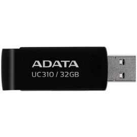 ADATA USB Flash Drive UC310 32 GB USB 3.2 Gen1 Black