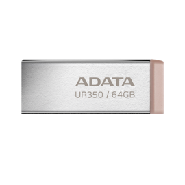 ADATA USB Flash Drive UR350 64 GB USB 3.2 Gen1 Brown