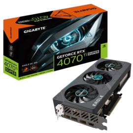 Gigabyte GeForce RTX 4070 Ti SUPER EAGLE OC 16G NVIDIA 16 GB GeForce RTX 4070 Ti SUPER GDDR6X PCI-E 