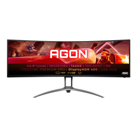 AOC | AG493QCX | 49 " | LCD | 3840 x 1080 pixels | 32:9 | Warranty 36 month(s) | 1 ms | HDMI ports q