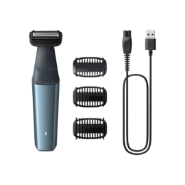 Philips | Hair clipper for body | BG3027/05 | Cordless | Wet & Dry | Number of length steps 3 | Blue