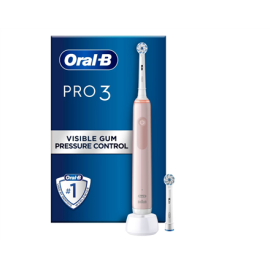 Electric Toothbrush | Pro3 3400N | Rechargeable | For adults | Number of brush heads included 2 | Nu