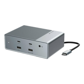 Hyper | HyperDrive Universal GEN2 15-in-1 USB-C Triple Video Docking Station For MST enabled devices