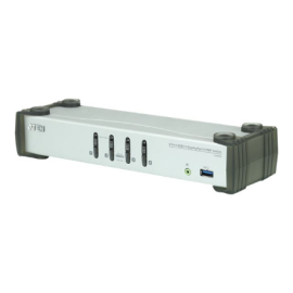 Aten 4-Port USB 3.0 DisplayPort KVMP Switch (Cables included) | CS1914