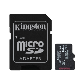Kingston UHS-I | 64 GB | microSDHC/SDXC Industrial Card | Flash memory class Class 10