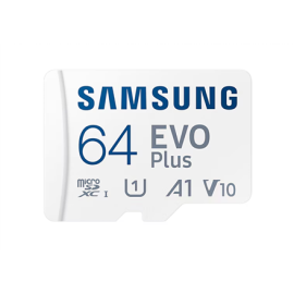 Samsung | MicroSD Card | EVO Plus | 64 GB | microSDXC Memory Card | Flash memory class U1