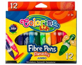 Flomasteriai Colorino Kids Jumbo, 12 spalvų