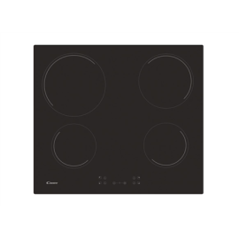 Candy | Hob | CH64CCB/4U2 | Vitroceramic | Number of burners/cooking zones 4 | Touch | Black