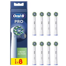 Oral-B | Replaceable toothbrush heads | EB50RX-8 Cross Action Pro | Heads | For adults | Number of b