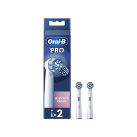 Oral-B | Replaceable toothbrush heads | EB60X-2 Sensitive Clean Pro | Heads | For adults | Number of