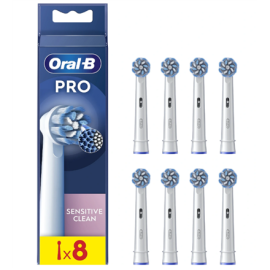 Oral-B | Replaceable toothbrush heads | EB60X-8 Sensitive Clean Pro | Heads | For adults | Number of