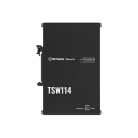 Teltonika DIN Rail Switch | TSW114 | Unmanaged | Wall-mountable | Gigabit Ethernet (copper) ports qu