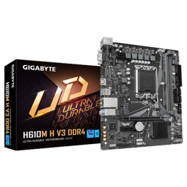 Gigabyte H610M H V3 DDR4 | Processor family Intel | Processor socket LGA1700 | DDR4 DIMM | Supported