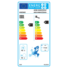 Hisense | AHS-044HCDSAA-23 | Hi-Therma Integra 4.4 kw Heat pump Indoor unit