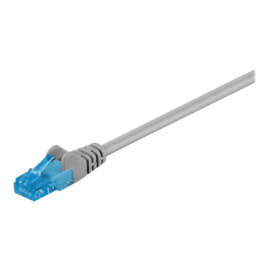 Goobay Patch cable | CAT 6A U/UTP | AWG 26/7 | Cable length: 1 m | Grey