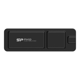 Silicon Power Portable SSD | PX10 | 512 GB | USB 3.2 Gen 2 | Black