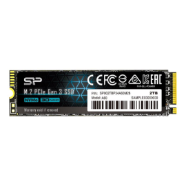 Silicon Power SSD | P34A60 | 2000 GB | Solid-state drive interface PCIe Gen3x4 | Read speed 2200 MB/