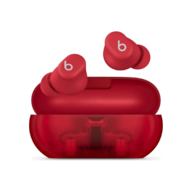 Beats Earbuds | Solo Buds | Built-in microphone | Bluetooth | Transparent Red