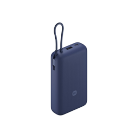 Xiaomi 33W Power Bank (Integrated Cable) | 20000 mAh | USB-C/USB-C cable/USB-A | Blue