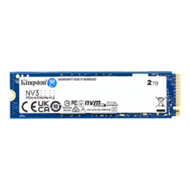 Kingston SSD | NV3 | 2000 GB | SSD form factor M.2 2280 | Solid-state drive interface PCIe NVMe Gen 