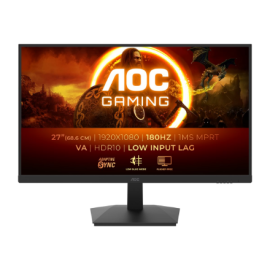 AOC 27G15N2 | 27 " | VA | FHD | 16:9 | 180 Hz | 1 ms | 1920 x 1080 pixels | 300 cd/m² | HDMI ports q