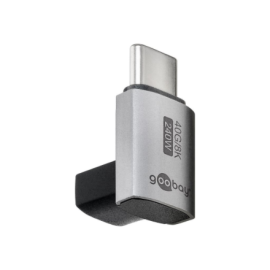 Goobay 74444 USB-C Adapter Vertical 90° Short