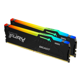 Kingston KF568C34BBEAK2-32 32GB 6800MT/s DDR5 CL34 DIMM (Kit of 2) FURY Beast Black RGB EXPO | Kings