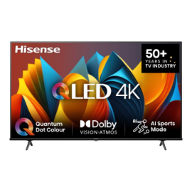 Hisense QLED Smart TV | 43E7NQ | 43" | Smart TV | VIDAA OS | UHD | Black