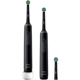 Oral-B Electric Toothbrush | Pro 3 3900 Black Edition Duopack | Rechargeable | For adults | Number o