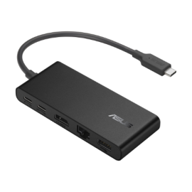 Asus Dual 4K USB-C Dock DC201 | Ethernet LAN (RJ-45) ports 1 | USB 3.0 (3.1 Gen 1) Type-C ports quan