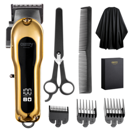 Camry Hair clipper with LCD display | CR 2844 | Cordless | Number of length steps 4 | Gold