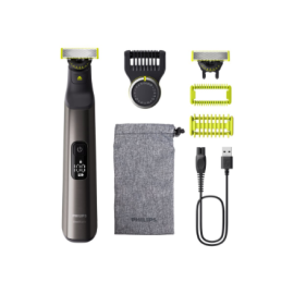 Philips | Hair Trimmer for Face and Body | QP6552/15 OneBlade Pro 360 | Cordless | Wet & Dry | Numbe