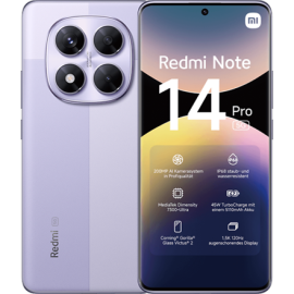 Xiaomi Redmi | Note 14 Pro | Lavender Purple | 6.67 " | AMOLED | 1220 x 2712 pixels | Mediatek | Int