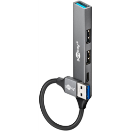 Goobay Slim 4-Port USB Hub