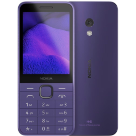 Nokia 235 4G (2024) (TA-1614) | Purple | 2.8 " | TFT LCD | 128 MB | 64 MB | Dual SIM | Bluetooth | 5