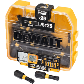 DEWALT DT70558T-QZ Extreme FLEXTORQ 25pc Set T25 25mm in Small Bulk Storage Case