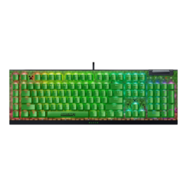 Razer BlackWidow V4 X | Gaming keyboard | Wired | US | Minecraft Edition | Razer Green Mechanical Sw