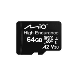 Mio High Endurance | 64 GB | MicroSD | Flash memory class UHS-I
