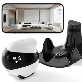 Enabot | Companion Robot | EBO AIR 2 | Compact | Maximum Memory Support 256G