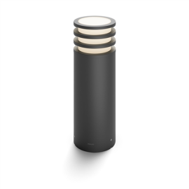 Philips Hue Lucca Outdoor Pedestal Lantern | E27 | 9 W | Warm white