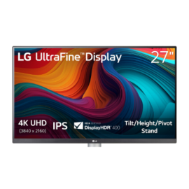 LG | 27UP650K-W | 27 " | IPS | UHD | 16:9 | 60 Hz | 5 ms | 3840 x 2160 pixels | 400 cd/m² | HDMI por
