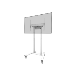Neomounts Floor stand | FL55-875WH1 TV trolley | Adjustable Height | 55-100 " | Maximum weight (capa