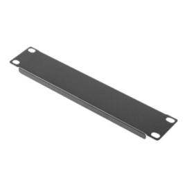 Lanberg 10" blanking panel 1U | Black