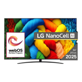LG TV | 86NANO81A3A | 86 | Smart TV | webOS 25 | 4K UHD