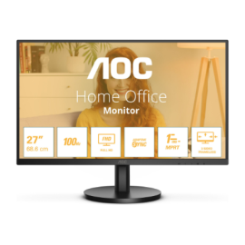 AOC 27B3HMA2 | 27 " | VA | FHD | 16:9 | 100 Hz | 4 ms | 1920 x 1080 pixels | 250 cd/m² | HDMI ports 